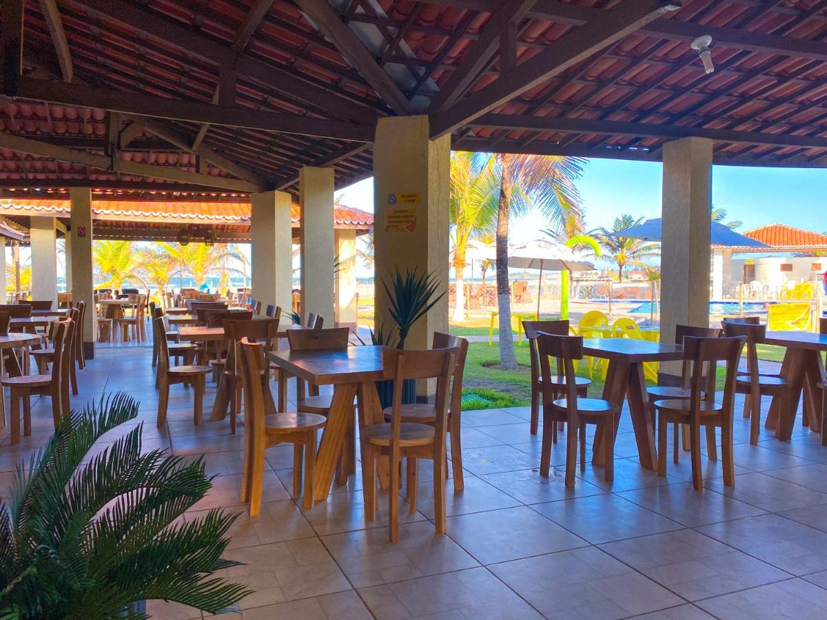 Jangadeiro Praia Hotel Resort - Parque Aquatico E Pe Na Areia 알퀴라즈 외부 사진