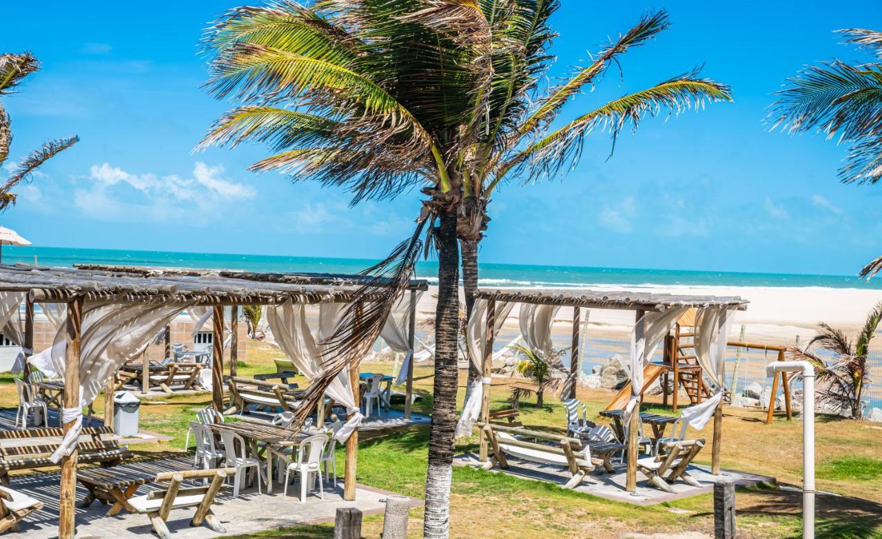 Jangadeiro Praia Hotel Resort - Parque Aquatico E Pe Na Areia 알퀴라즈 외부 사진