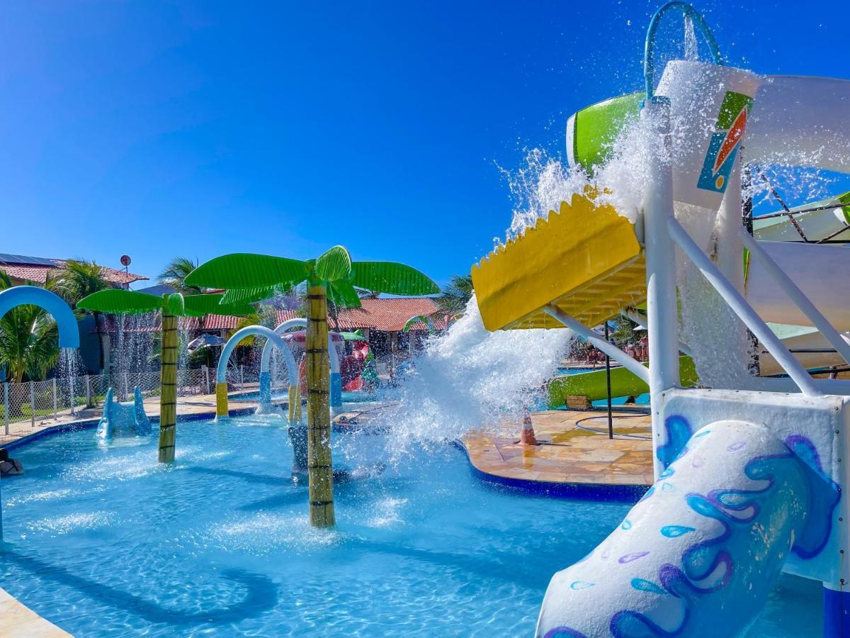 Jangadeiro Praia Hotel Resort - Parque Aquatico E Pe Na Areia 알퀴라즈 외부 사진