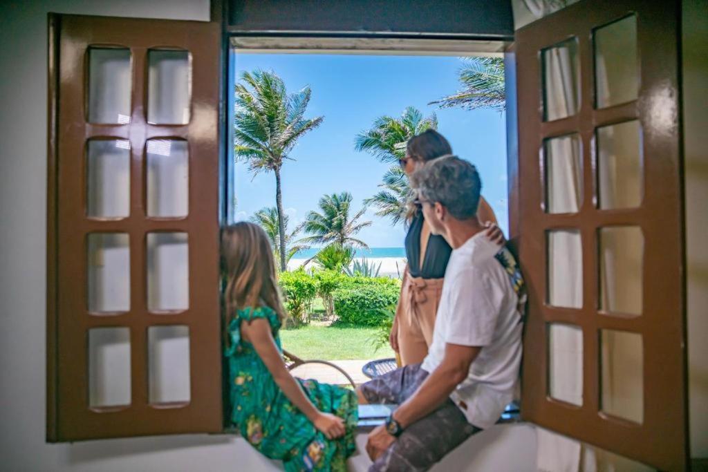 Jangadeiro Praia Hotel Resort - Parque Aquatico E Pe Na Areia 알퀴라즈 외부 사진