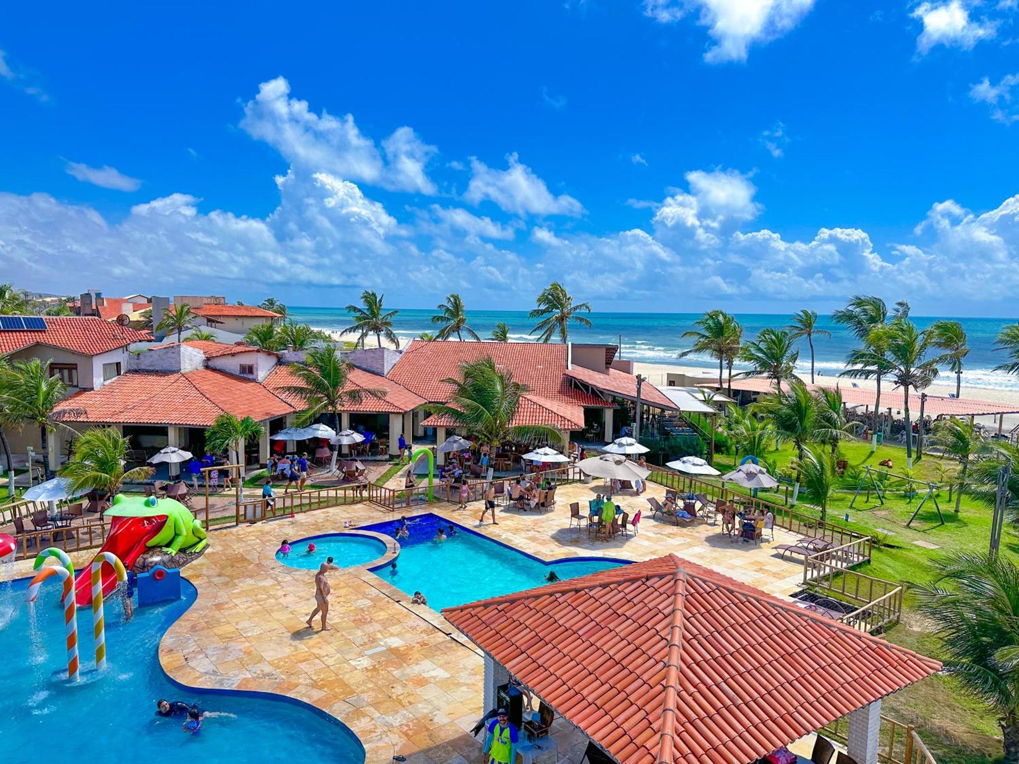 Jangadeiro Praia Hotel Resort - Pe Na Areia 알퀴라즈 외부 사진