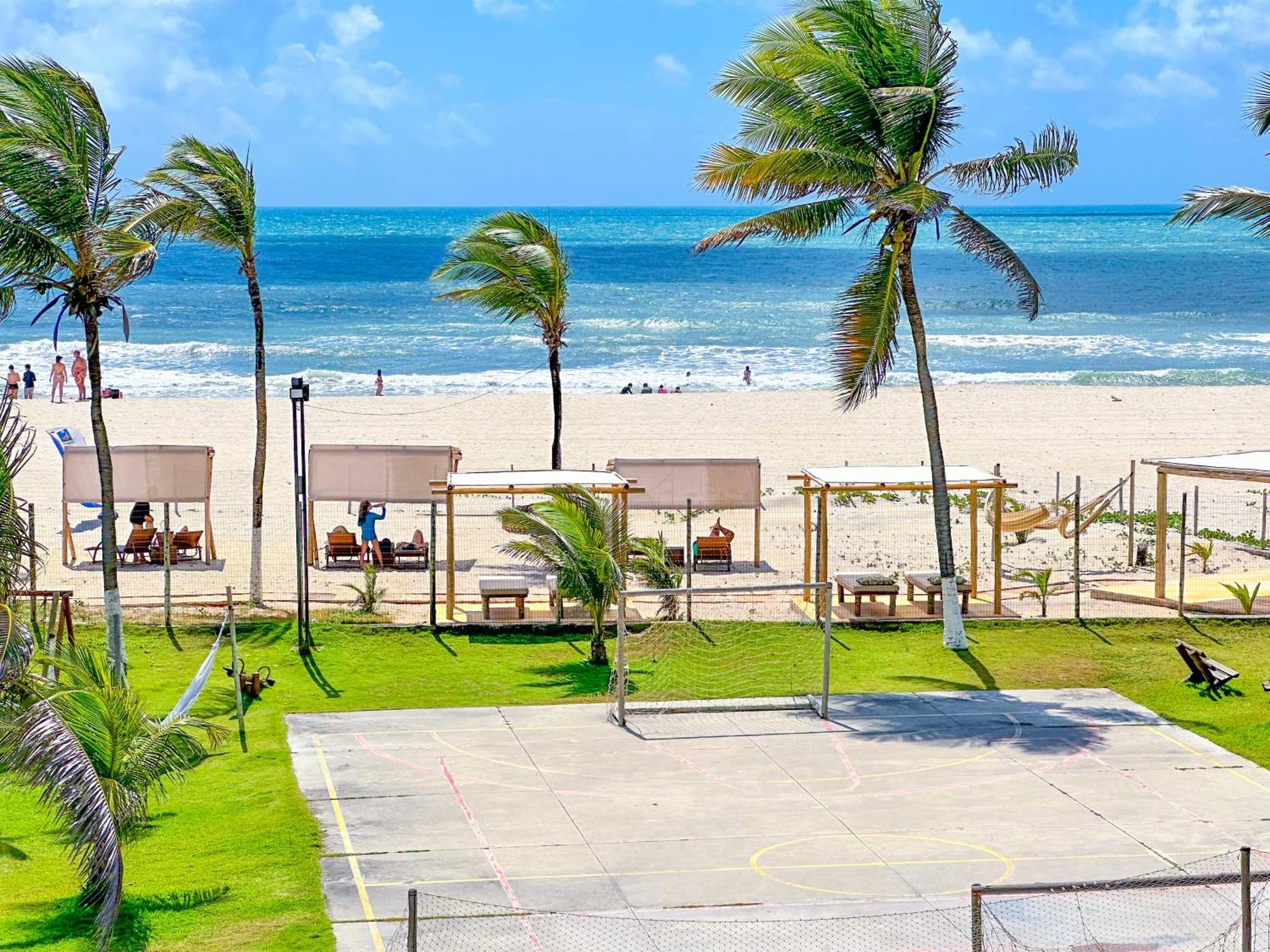 Jangadeiro Praia Hotel Resort - Parque Aquatico E Pe Na Areia 알퀴라즈 외부 사진
