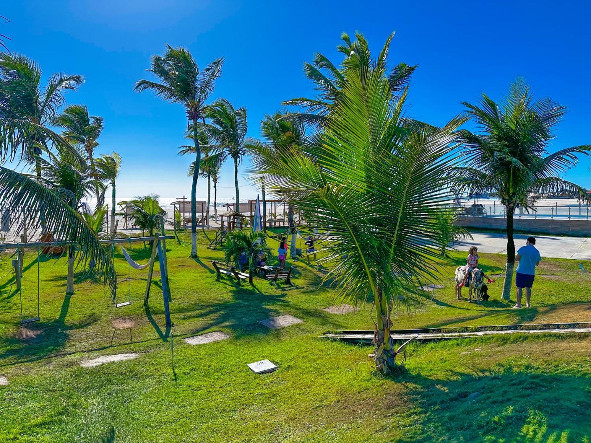 Jangadeiro Praia Hotel Resort - Parque Aquatico E Pe Na Areia 알퀴라즈 외부 사진