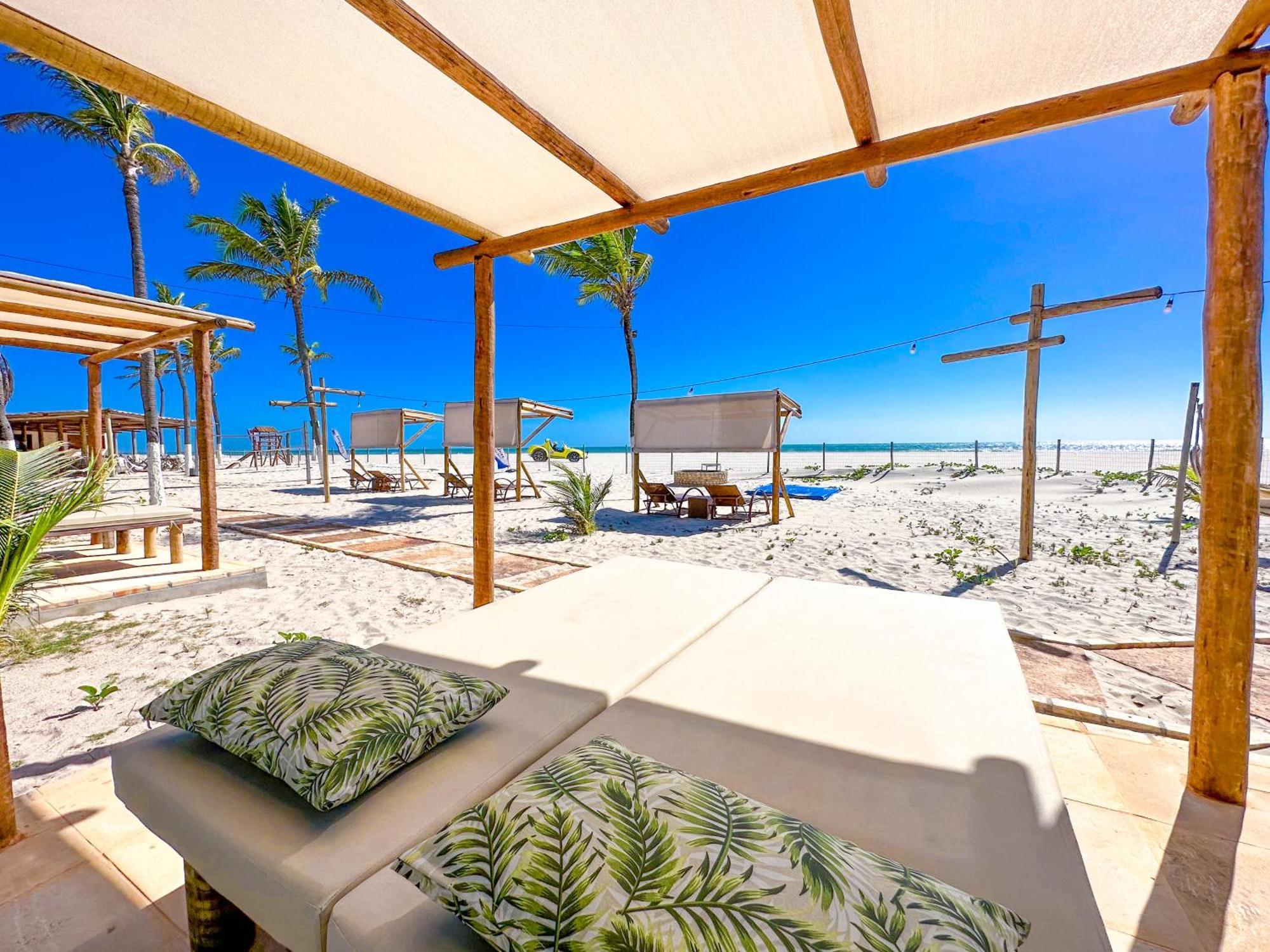 Jangadeiro Praia Hotel Resort - Parque Aquatico E Pe Na Areia 알퀴라즈 외부 사진