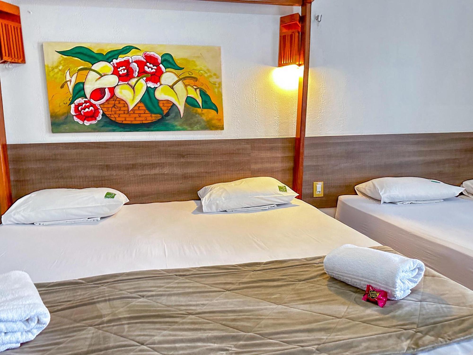 Jangadeiro Praia Hotel Resort - Parque Aquatico E Pe Na Areia 알퀴라즈 외부 사진