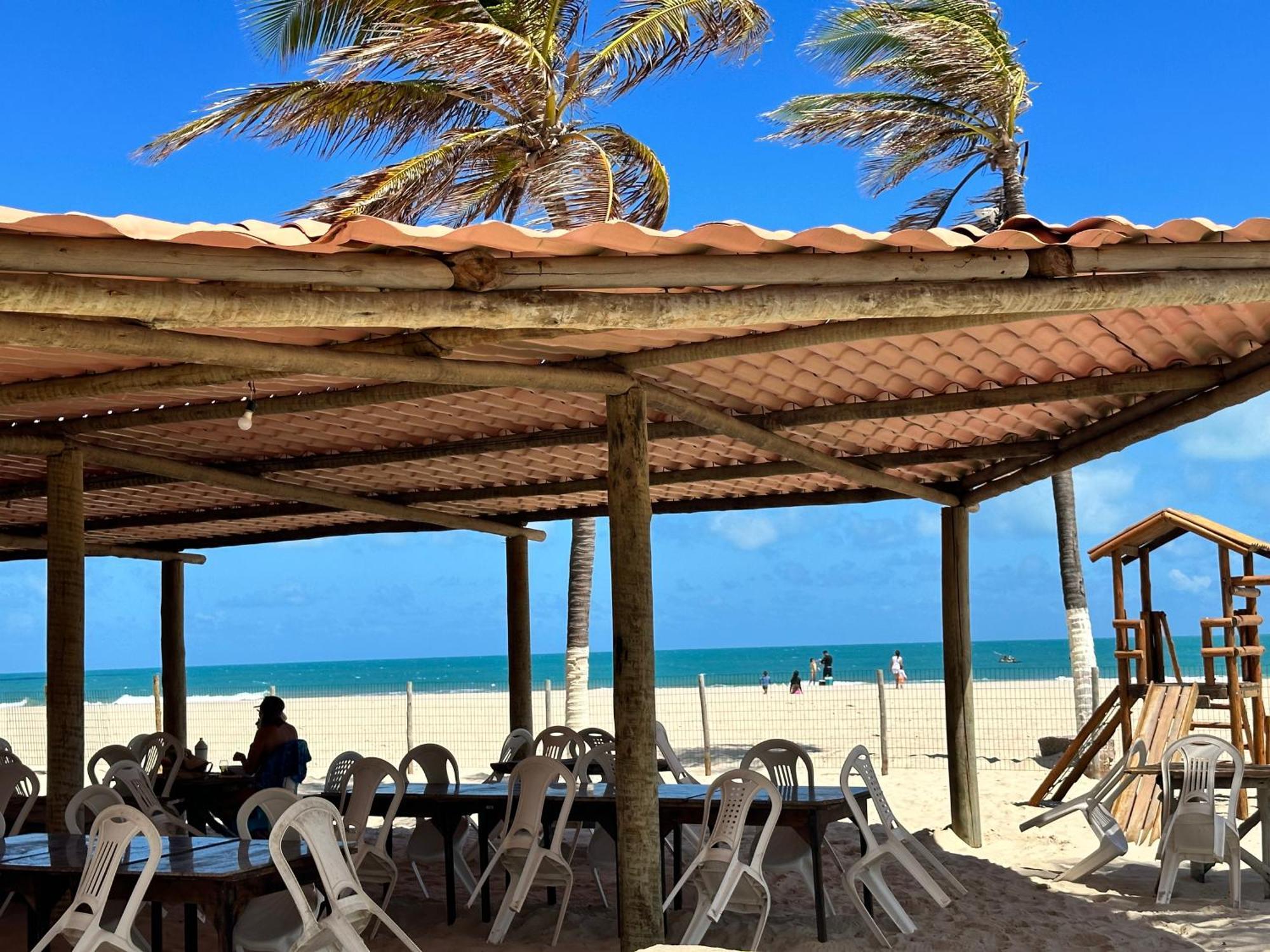 Jangadeiro Praia Hotel Resort - Parque Aquatico E Pe Na Areia 알퀴라즈 외부 사진