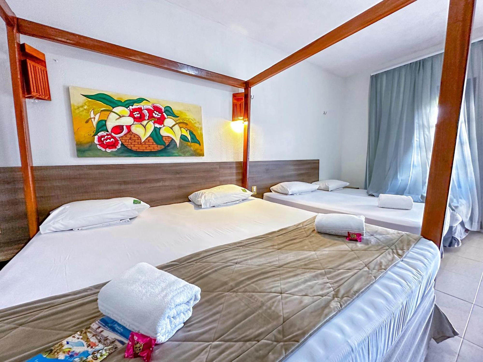 Jangadeiro Praia Hotel Resort - Parque Aquatico E Pe Na Areia 알퀴라즈 외부 사진